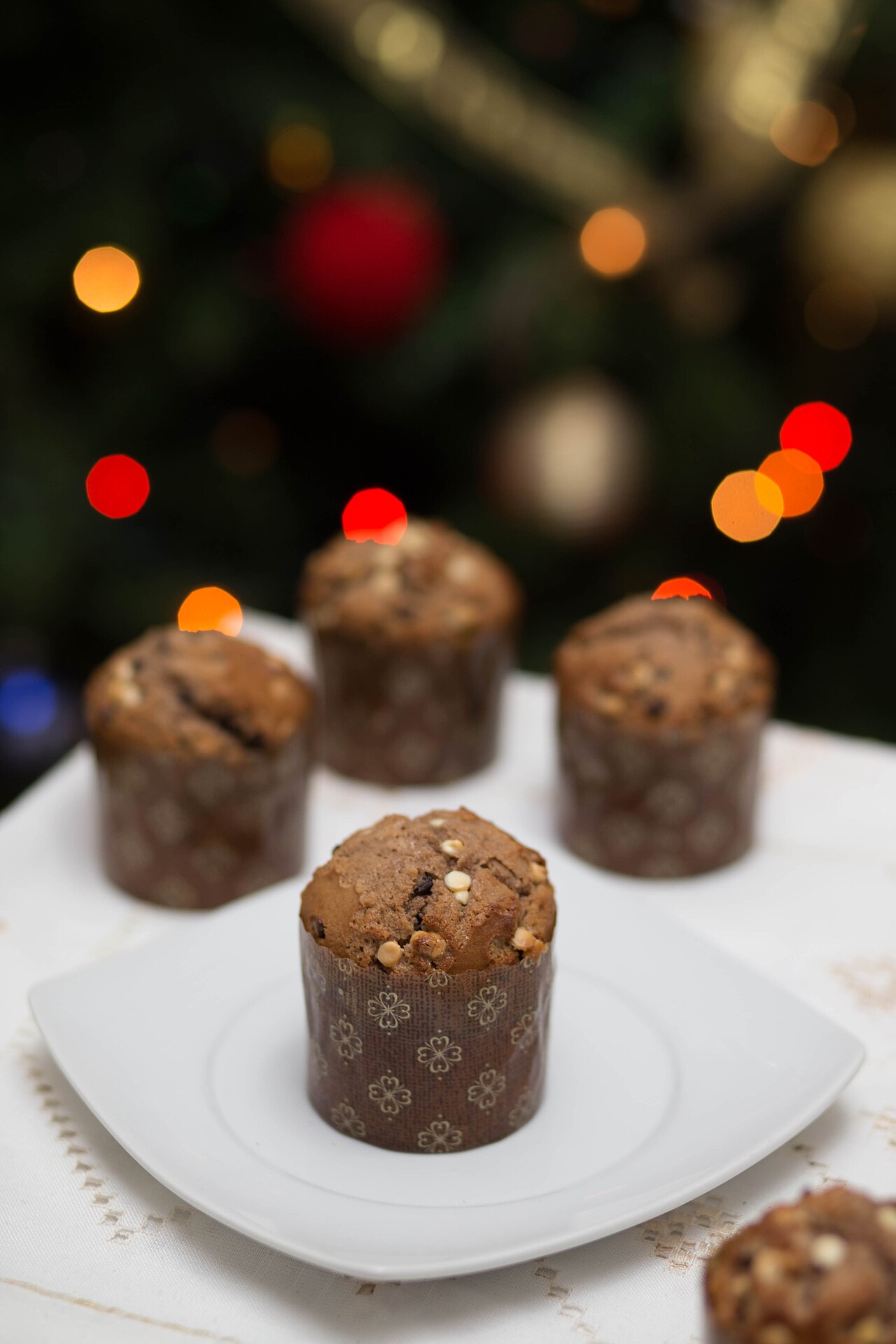Chocolate Espresso & Oat Muffins